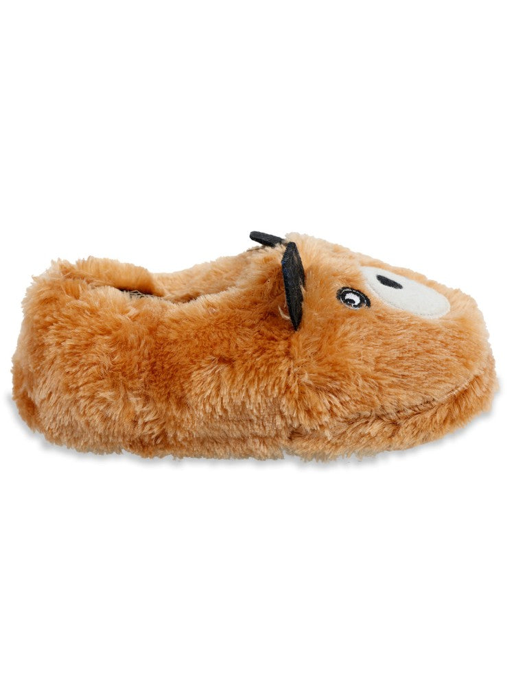 Civil Boys Erkek Çocuk Panduf 31-35 Numara - Kahverengi