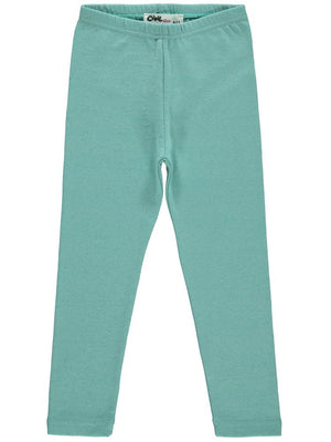 Civil Girls Düz 6-9 Yaş Tayt - Yeşil