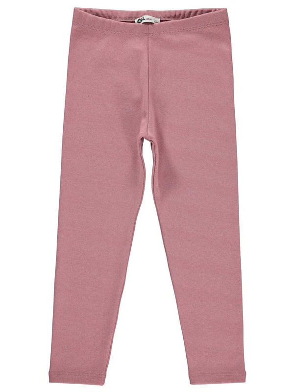 Civil Girls Düz 6-9 Yaş Tayt - Pembe