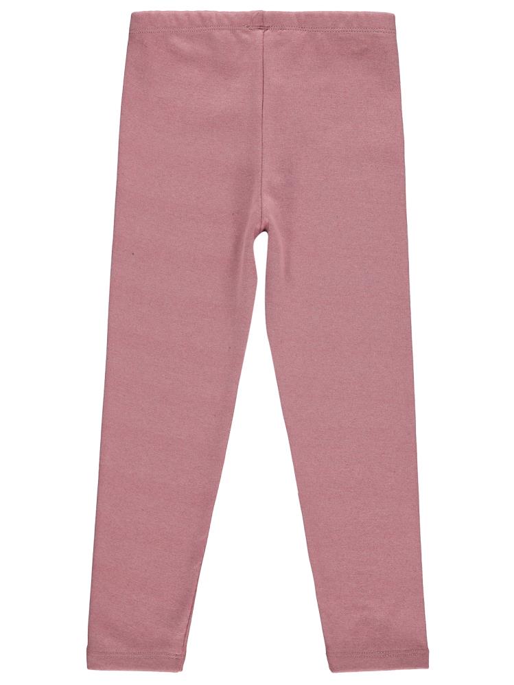 Civil Girls Düz 6-9 Yaş Tayt - Pembe