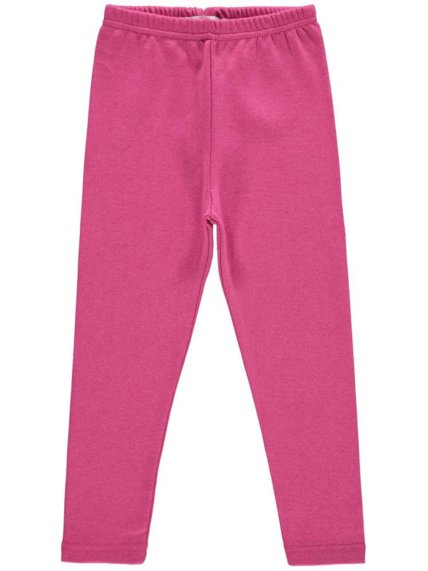 Civil Girls Düz 6-9 Yaş Tayt - Pembe