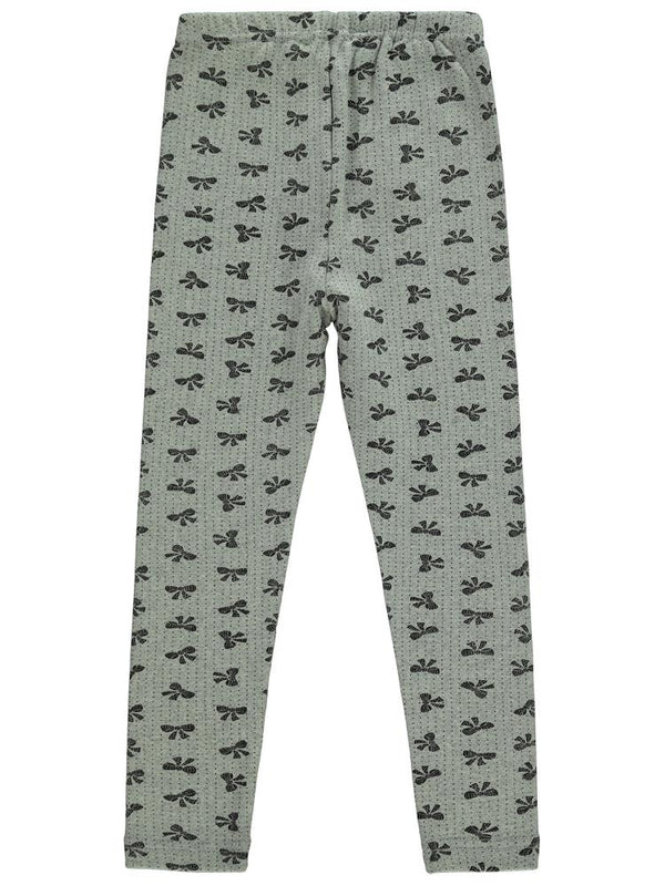 Civil Girls Fiyonk Desenli 10-13 Yaş Tayt - Gri