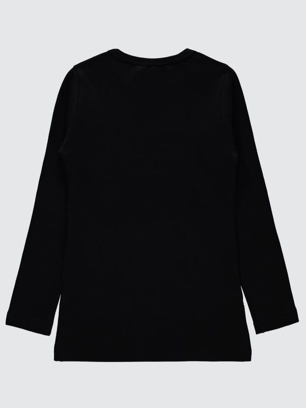 Civil Girls Termal 6-9 Yaş Sweatshirt - Siyah