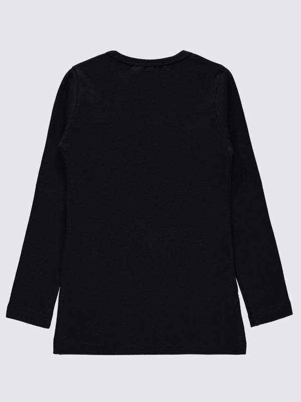 Civil Girls Termal 10-13 Yaş Sweatshirt - Siyah