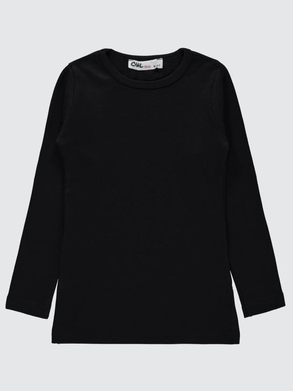 Civil Girls Termal 10-13 Yaş Sweatshirt - Siyah