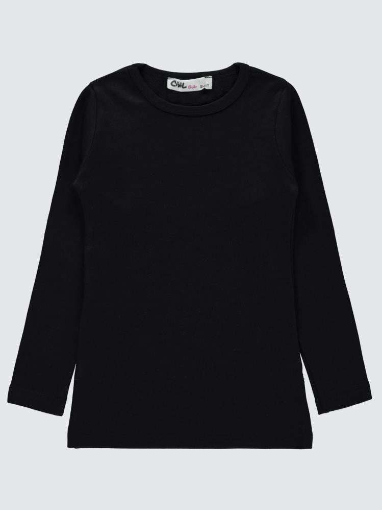 Civil Girls Termal 10-13 Yaş Sweatshirt - Siyah