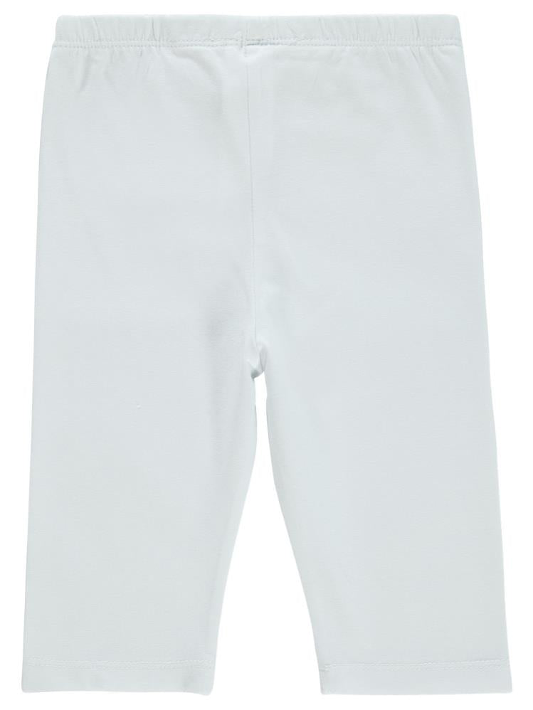 Civil Girls Kısa 2-5 Yaş Tayt - Beyaz