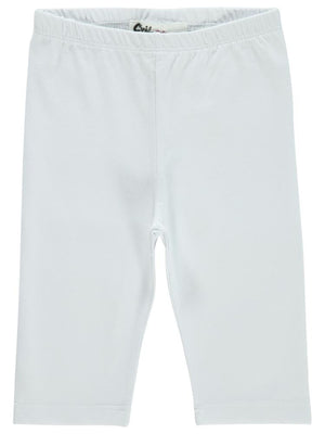 Civil Girls Kısa 2-5 Yaş Tayt - Beyaz