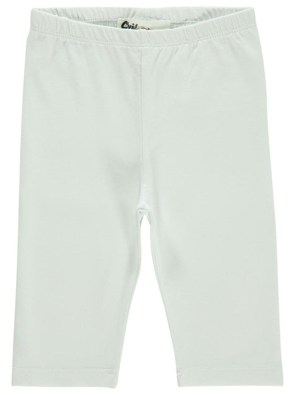 Civil Girls Kısa 2-5 Yaş Tayt - Ekru