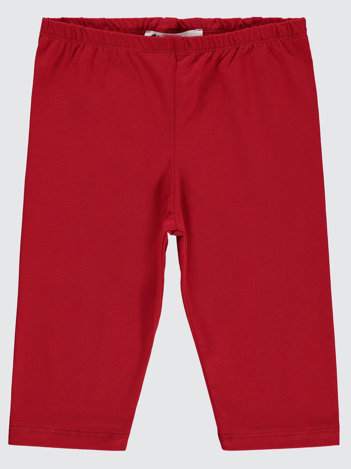 Civil Girls Kısa 10-13 Yaş Tayt - Kırmızı