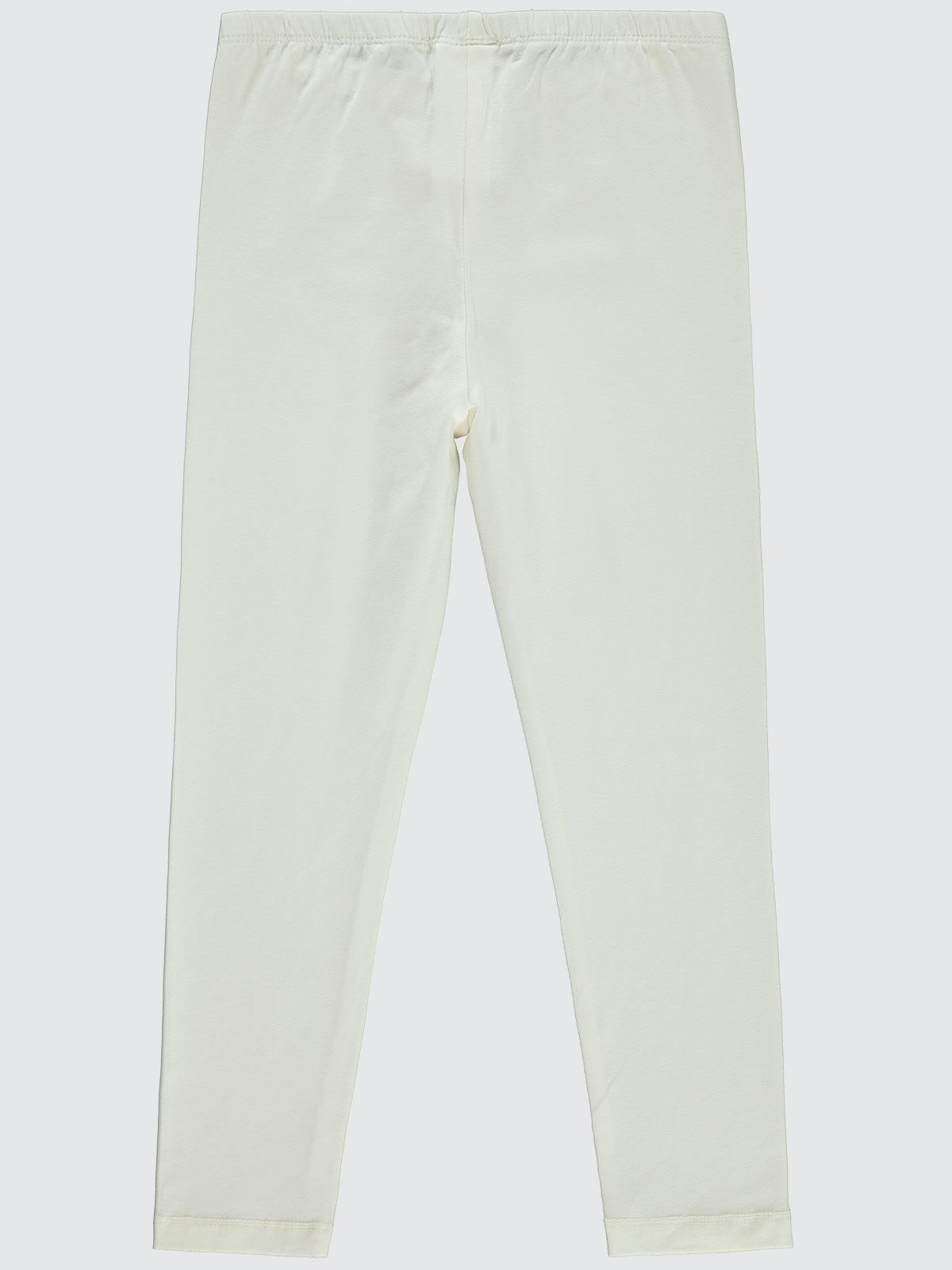 Civil Girls Basic 6-9 Yaş Tayt - Ekru