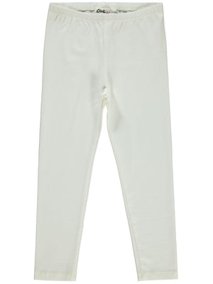 Civil Girls Basic 10-13 Yaş Tayt - Ekru