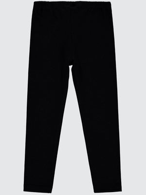Civil Girls Basic 10-13 Yaş Tayt - Siyah