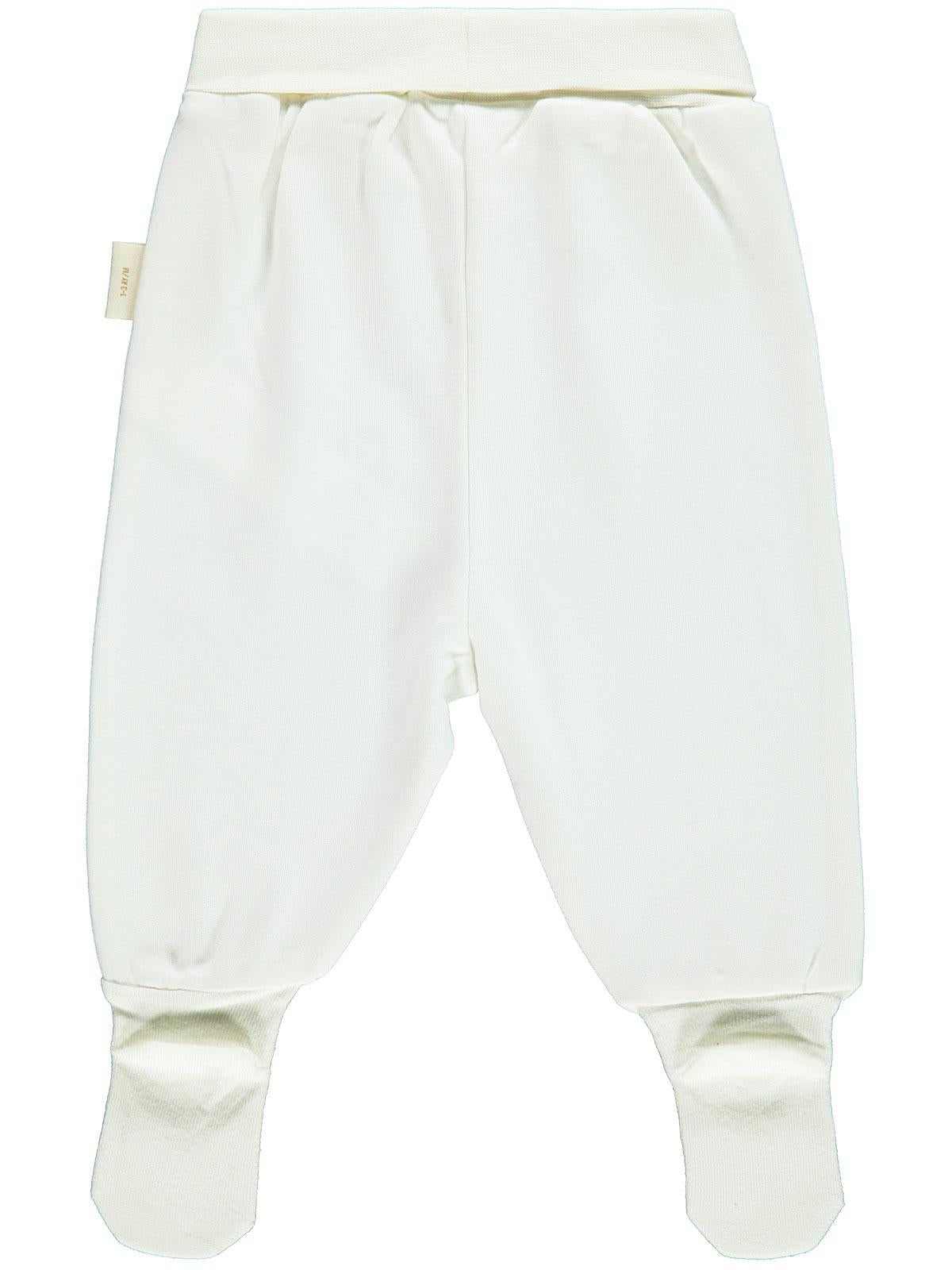 Civil Baby Organik Pamuklu 1-9 Ay Çoraptolon - Ekru