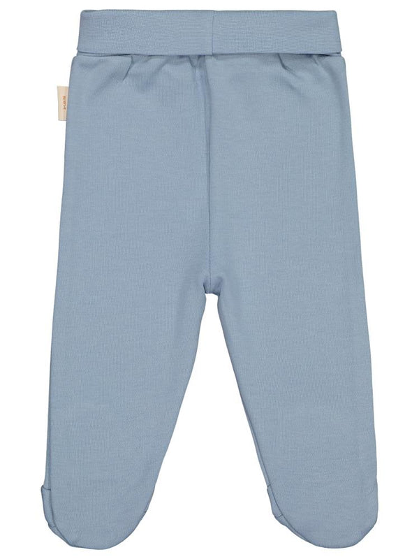 Civil Baby Organik Pamuklu 0-6 Ay Patikli Tek Alt Bebe - Mavi