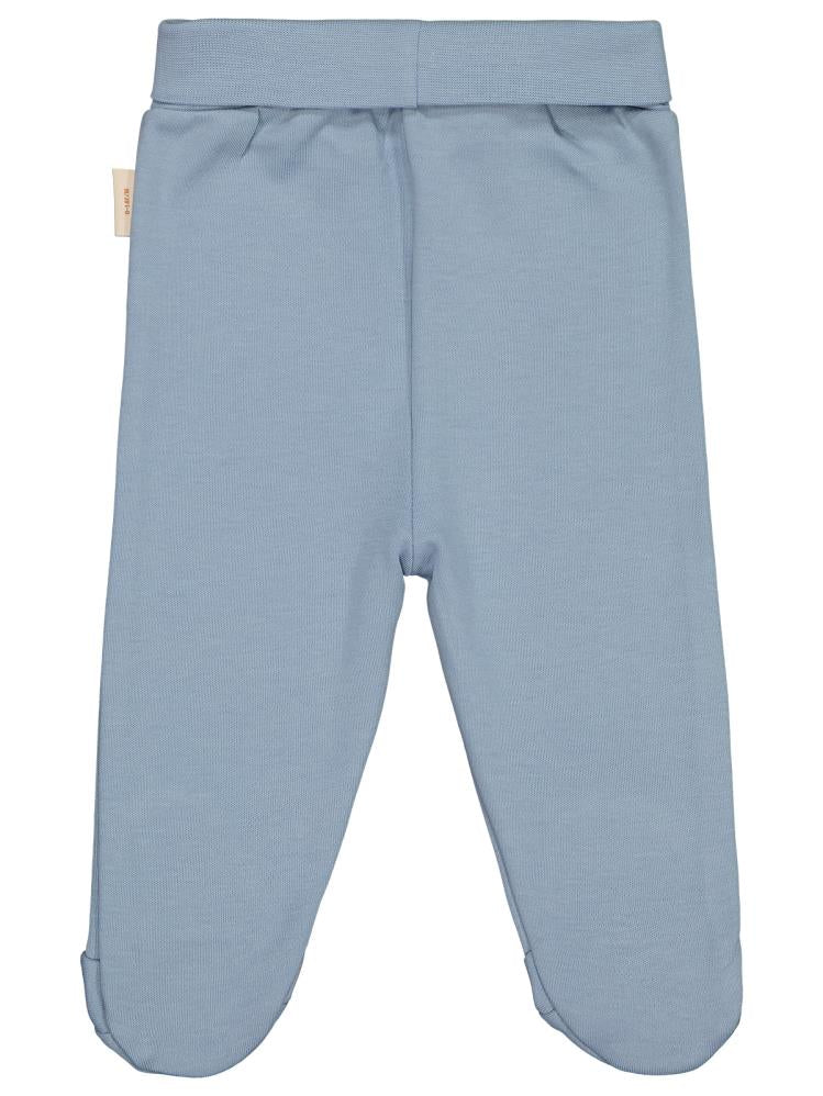 Civil Baby Organik Pamuklu 0-6 Ay Patikli Tek Alt Bebe - Mavi