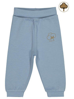 Civil Baby Organik Pamuklu 1-12 Ay Patiksiz Tek Alt Bebe - Mavi