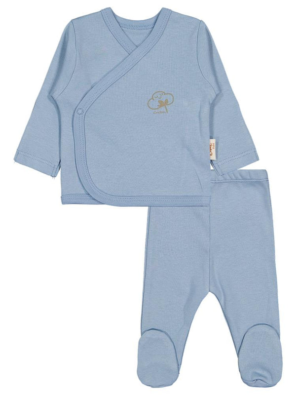 Civil Baby Organik Pamuklu Prematüre Set - Mavi