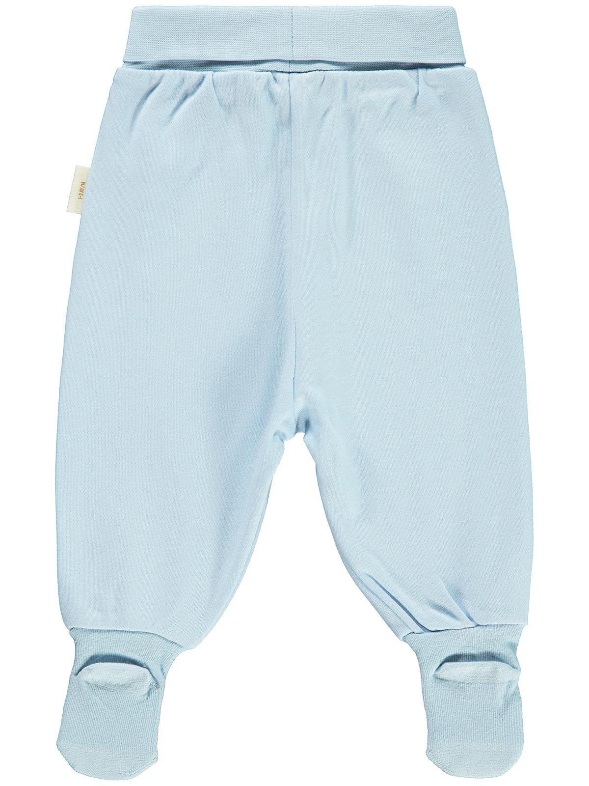 Civil Baby Organik Pamuklu 1-9 Ay Çoraptolon - Mavi