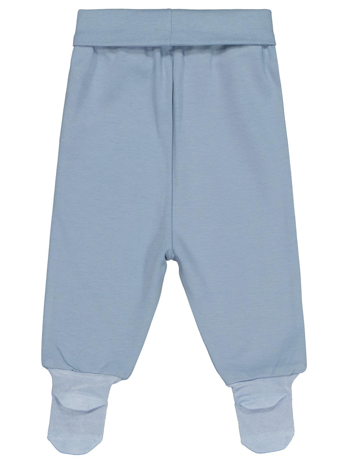 Civil Baby Organik Pamuklu 1-9 Ay Çoraptolon - Mavi
