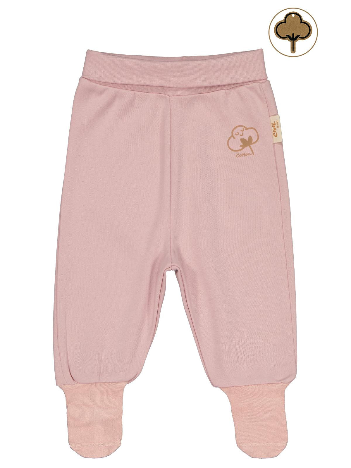 Civil Baby Organik Pamuklu 1-9 Ay Çoraptolon - Pembe