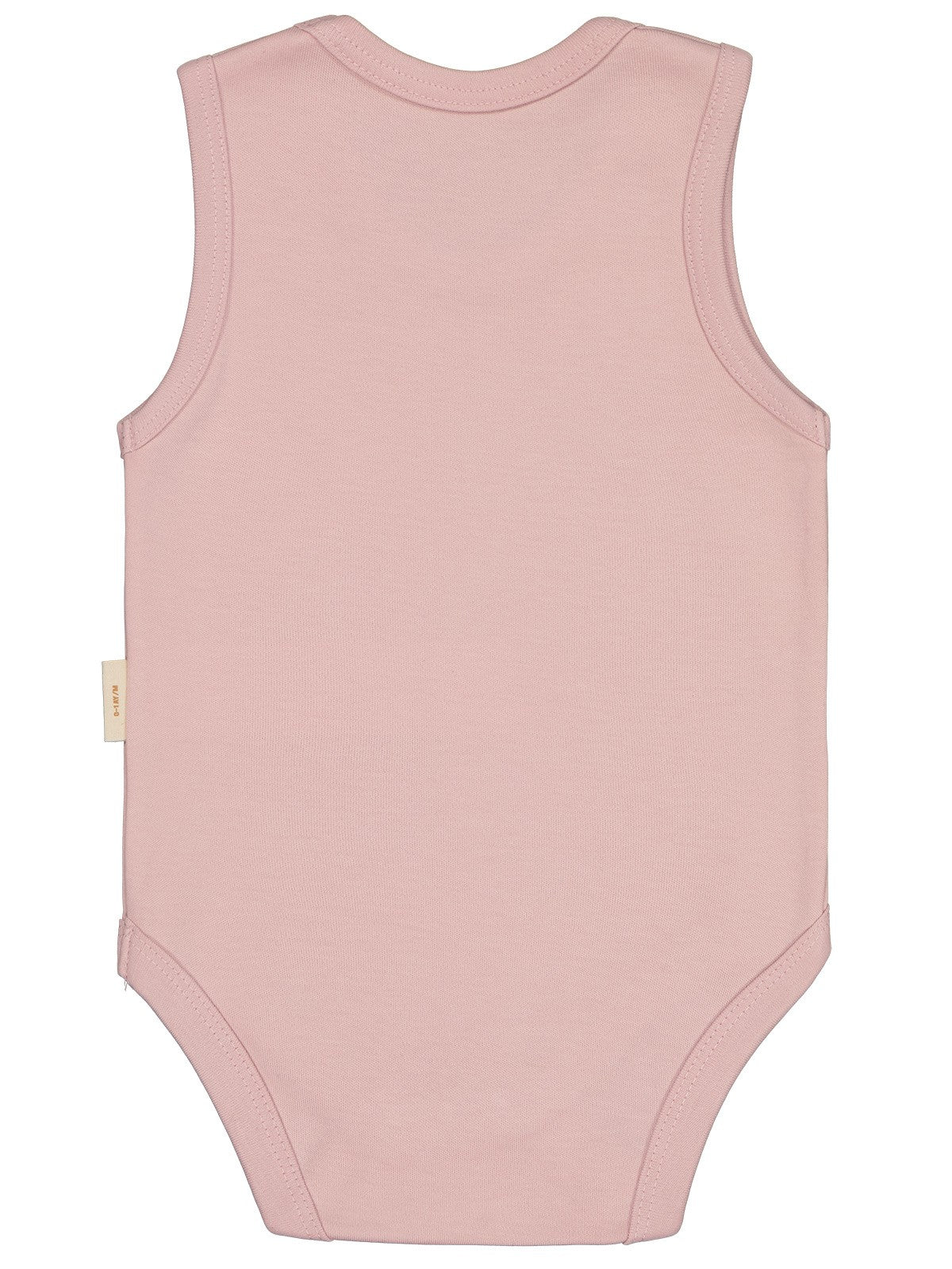 Civil Baby Organik Pamuklu 0-18 Ay Çıtçıtlı Badi - Pembe
