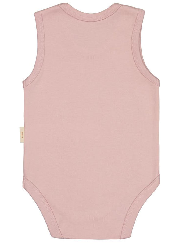 Civil Baby Organik Pamuklu 0-18 Ay Çıtçıtlı Badi - Pembe