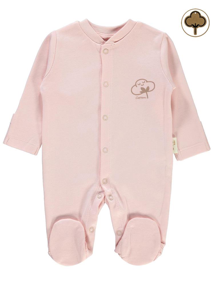 Civil Baby Organik Pamuklu Prematüre Tulum - Pembe