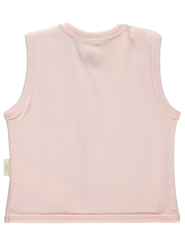 Civil Baby Organik Pamuklu 0-12 Ay Bebe Yelek - Pembe