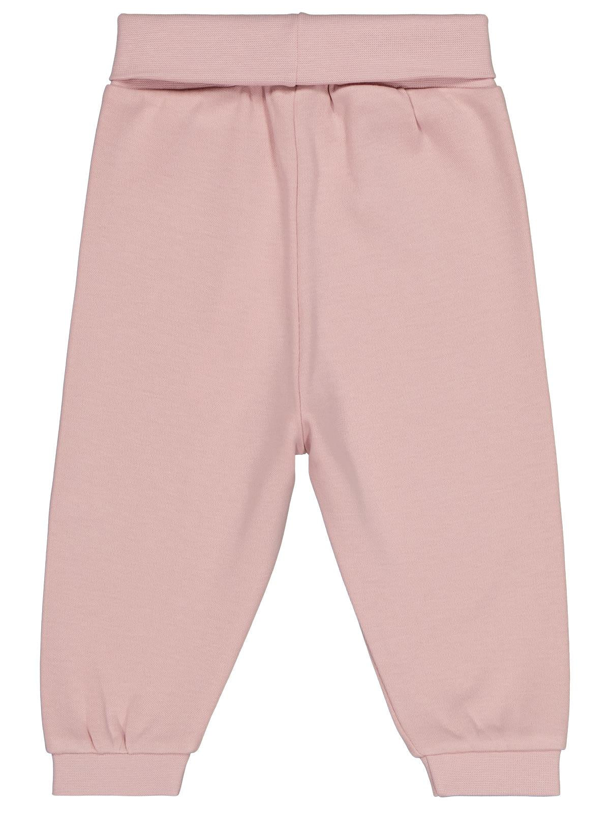 Civil Baby Organik Pamuklu 1-12 Ay Patiksiz Tek Alt Bebe - Pembe
