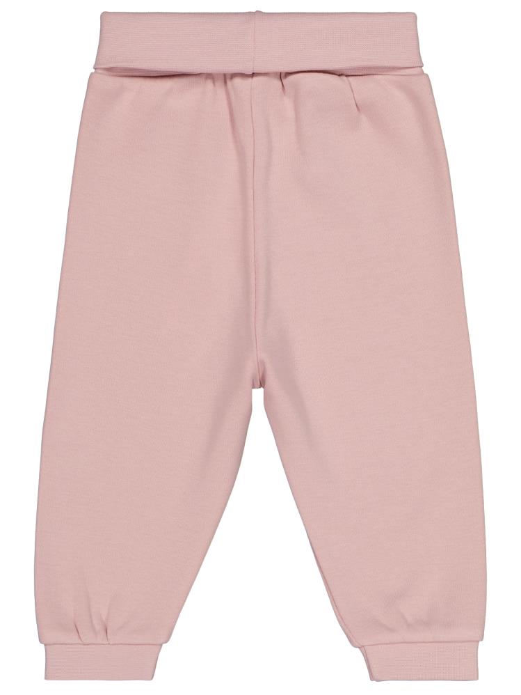 Civil Baby Organik Pamuklu 1-12 Ay Patiksiz Tek Alt Bebe - Pembe