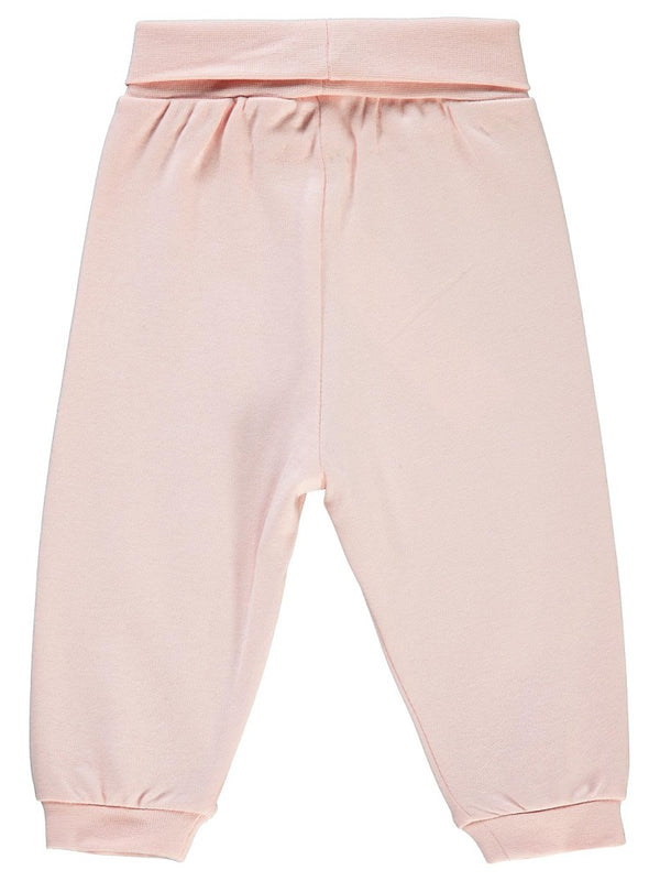 Civil Baby Organik Pamuklu 1-12 Ay Patiksiz Tek Alt Bebe - Pembe