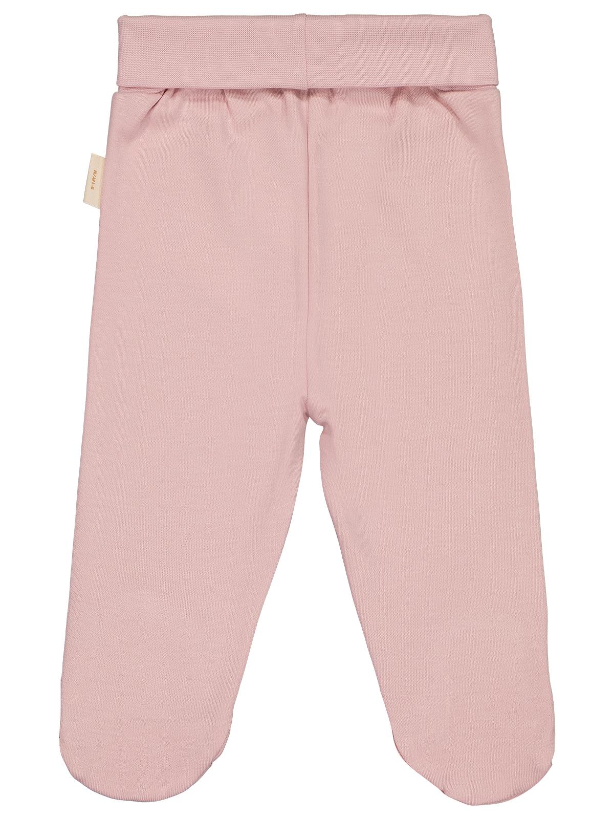 Civil Baby Organik Pamuklu 0-6 Ay Patikli Tek Alt Bebe - Pembe