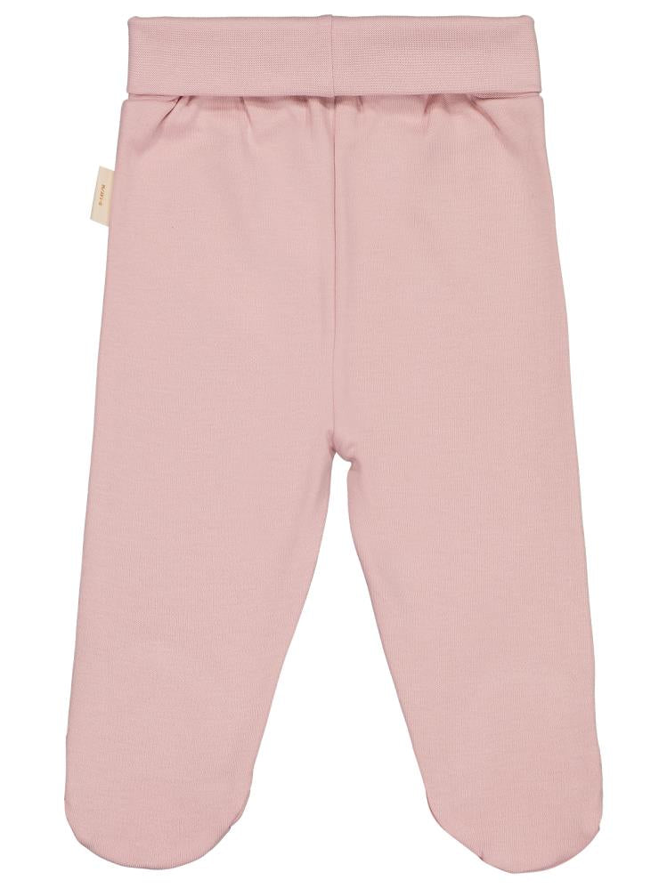 Civil Baby Organik Pamuklu 0-6 Ay Patikli Tek Alt Bebe - Pembe