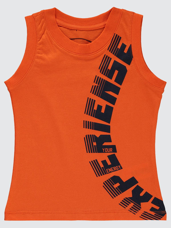 Civil Boys Experiense Baskılı 2-5 Yaş Takım - Turuncu