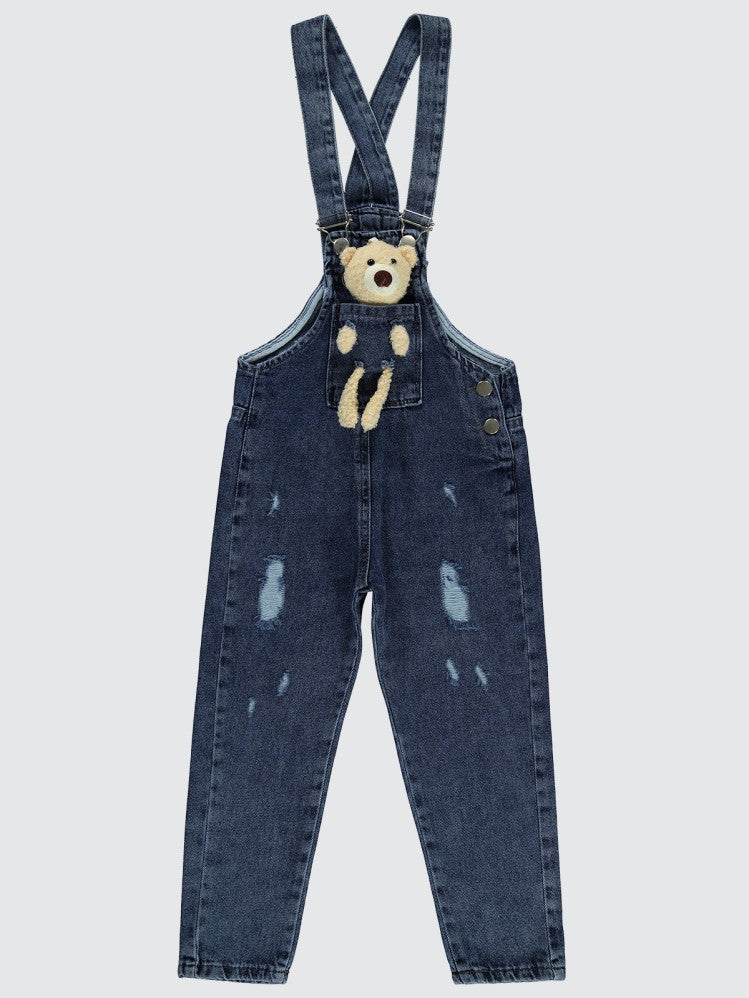 Civil Girls Ayıcıklı 10-13 Yaş Slopet - Mavi