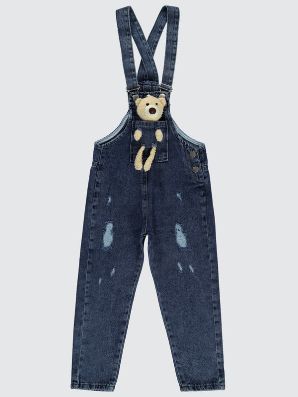 Civil Girls Ayıcıklı 10-13 Yaş Slopet - Mavi