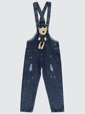 Civil Girls Ayıcıklı 10-13 Yaş Slopet - Mavi