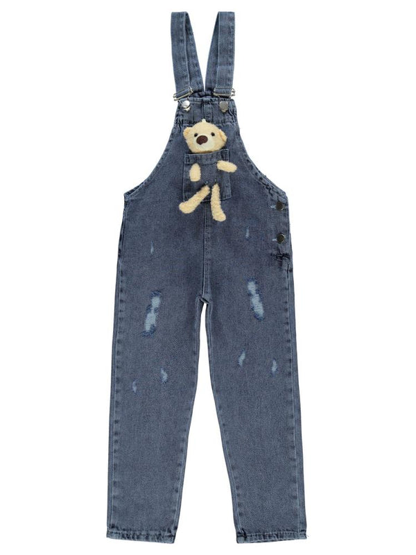 Civil Girls Ayıcıklı 6-9 Yaş Slopet - Mavi