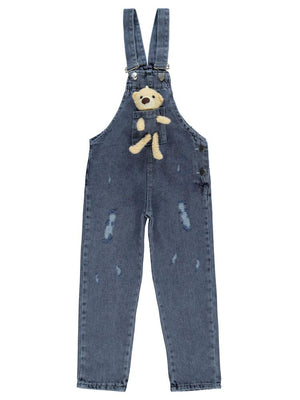 Civil Girls Ayıcıklı 6-9 Yaş Slopet - Mavi