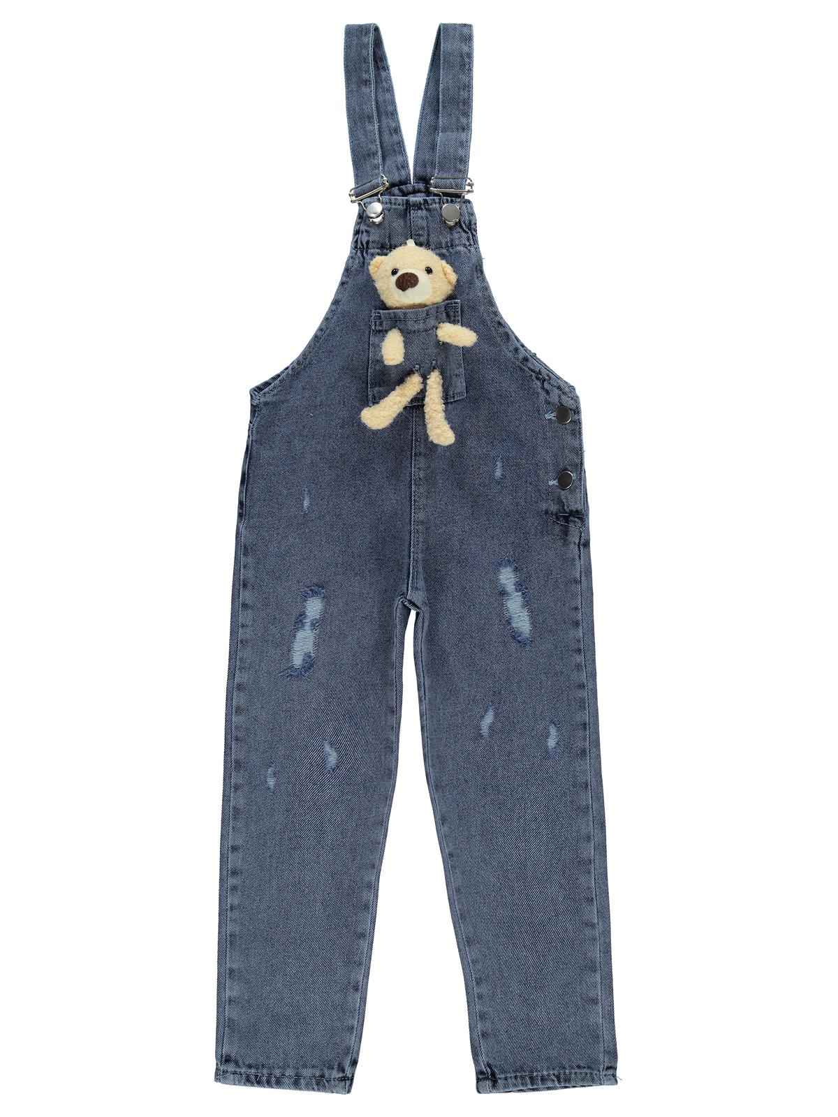 Civil Girls Ayıcıklı 6-9 Yaş Slopet - Mavi