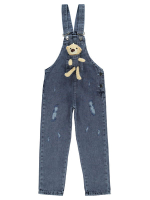 Civil Girls Ayıcıklı 6-9 Yaş Slopet - Mavi