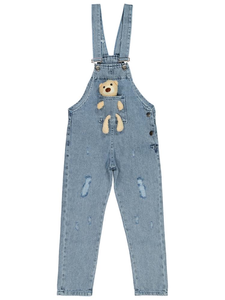 Civil Girls Ayıcıklı 6-9 Yaş Slopet - Mavi