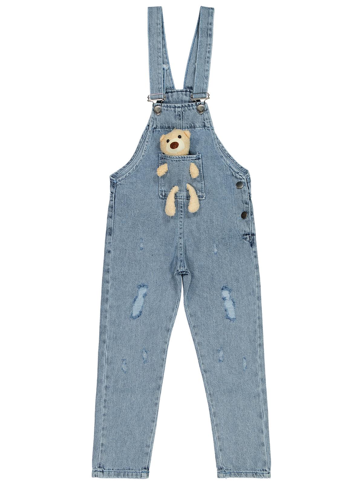 Civil Girls Ayıcıklı 10-13 Yaş Slopet - Mavi