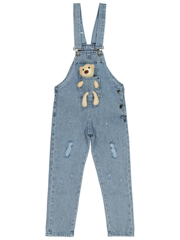 Civil Girls Ayıcıklı 6-9 Yaş Slopet - Mavi