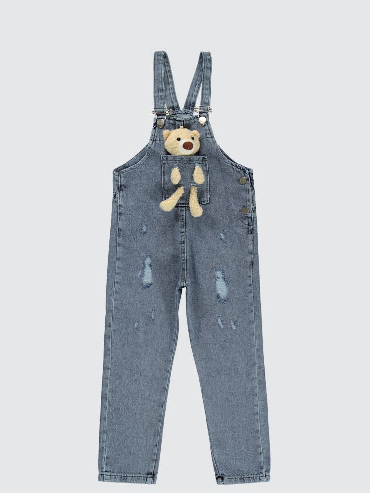 Civil Girls Ayıcıklı 10-13 Yaş Slopet - Mavi