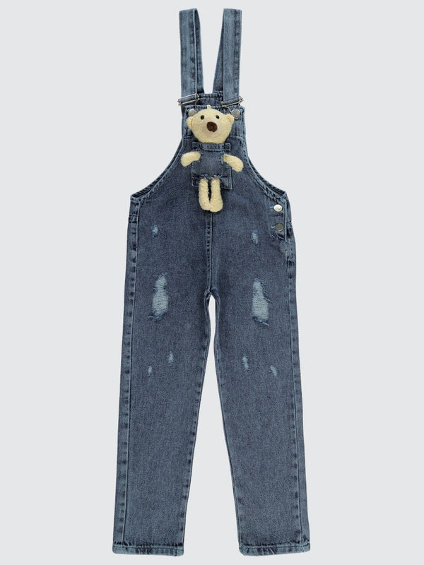 Civil Girls Ayıcıklı 6-9 Yaş Slopet - Mavi