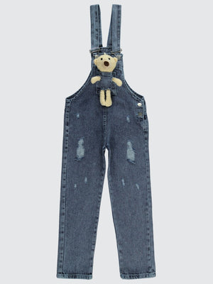 Civil Girls Ayıcıklı 6-9 Yaş Slopet - Mavi