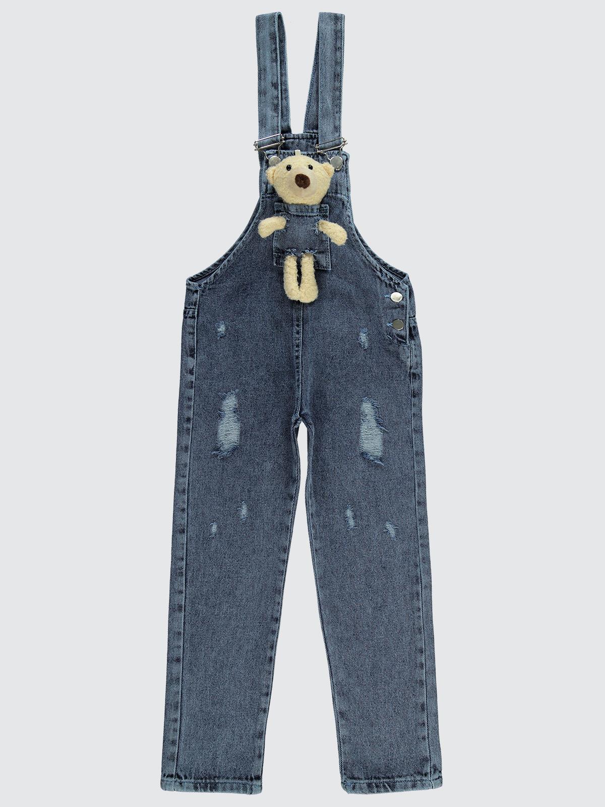 Civil Girls Ayıcıklı 6-9 Yaş Slopet - Mavi