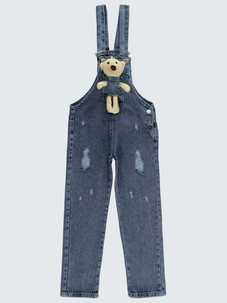 Civil Girls Ayıcıklı 6-9 Yaş Slopet - Mavi